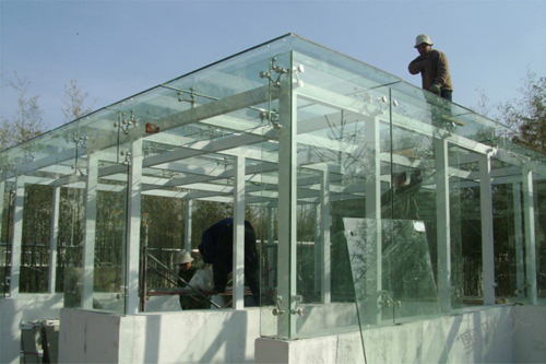 雨篷玻璃工程8